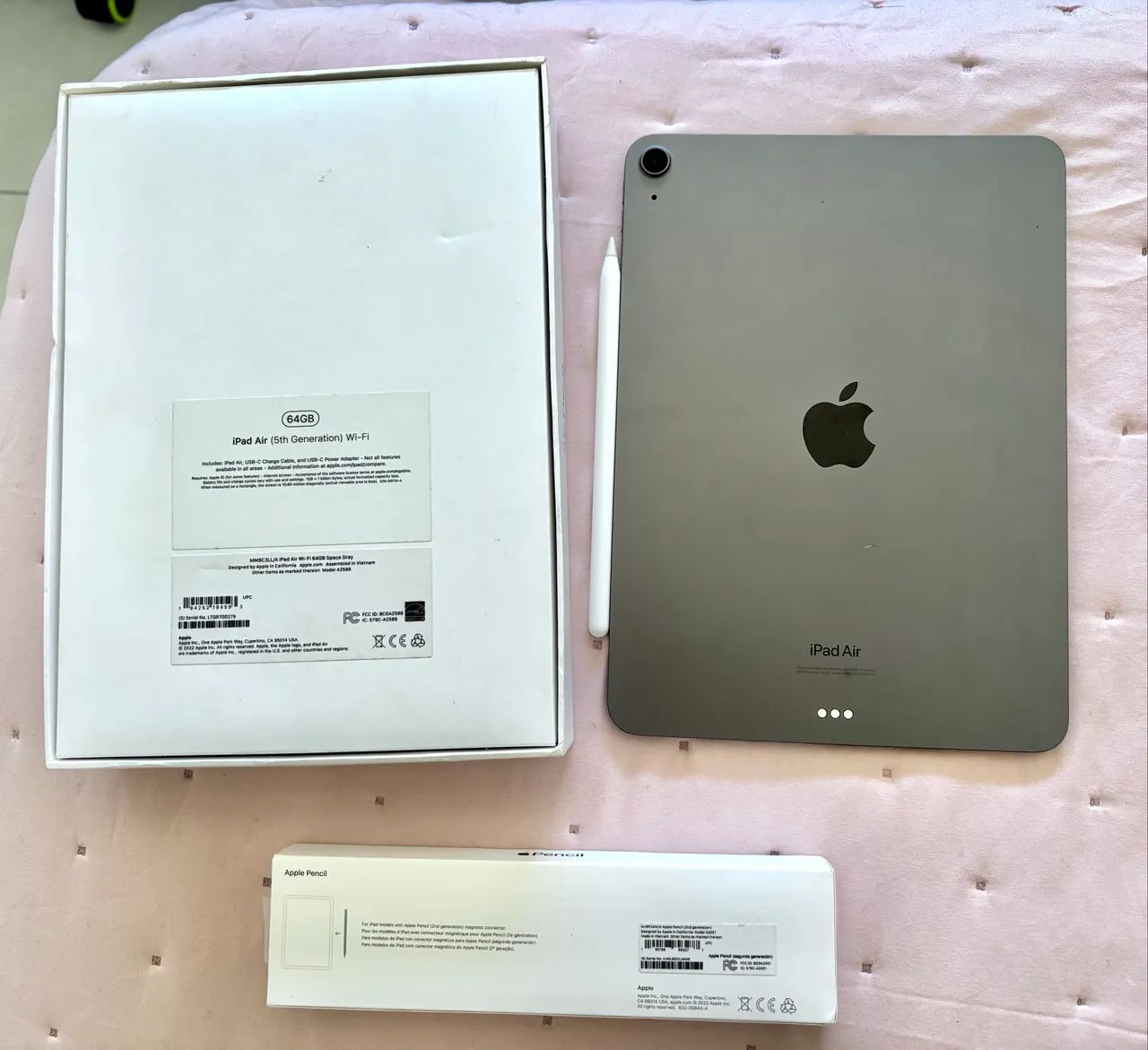 Ipad Air 5 64 GB Wifi Cinza Espacial + Apple Pencil usados - Foto 4