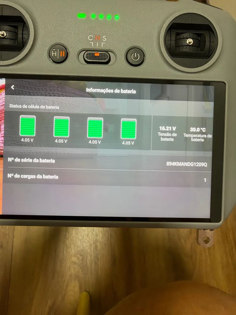 Drone Dji Air 3s Fly more na caixa e nota fiscal  - Foto 4