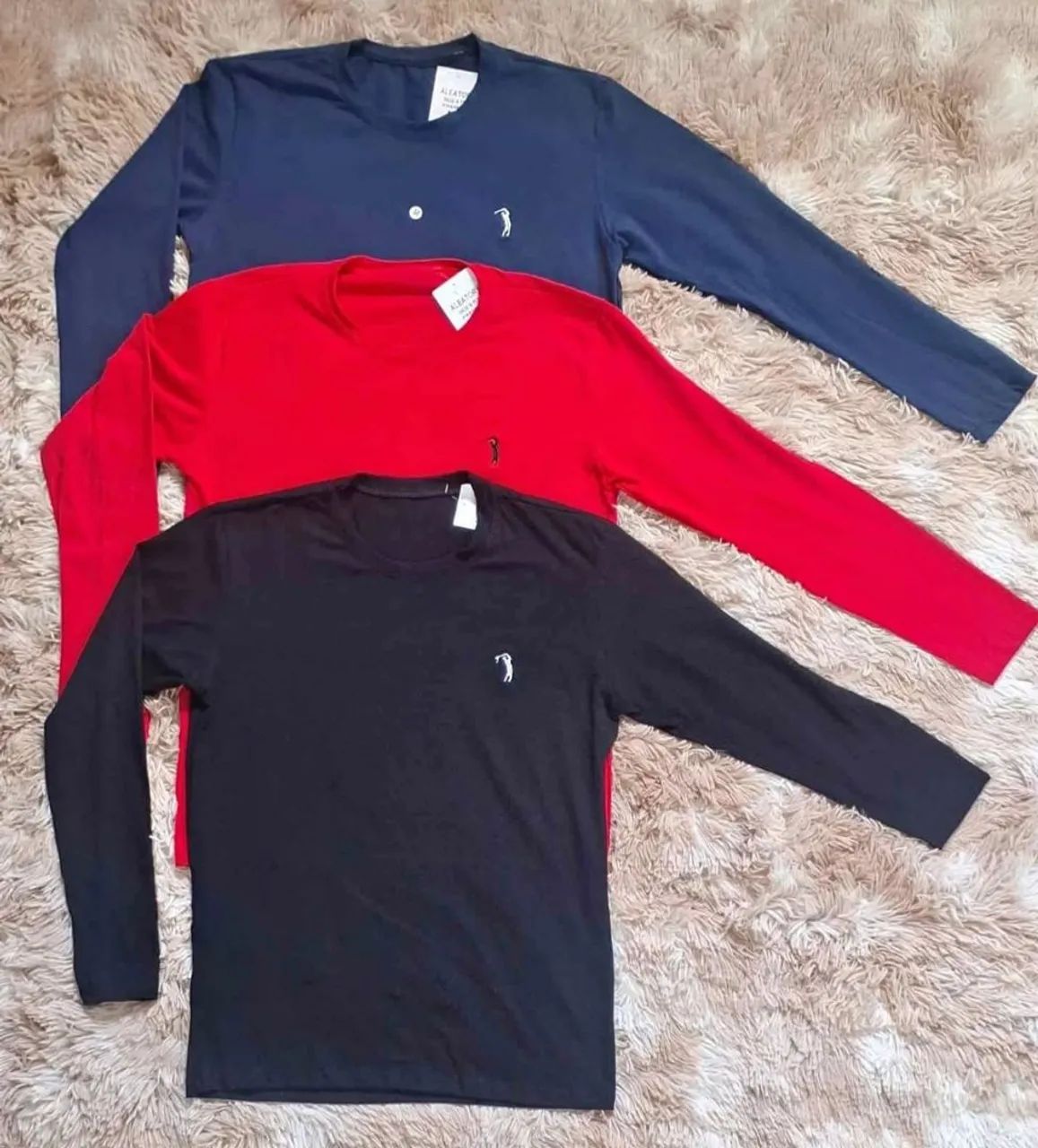 Camisa Sallo e Aleatory manga longa  - Foto 2