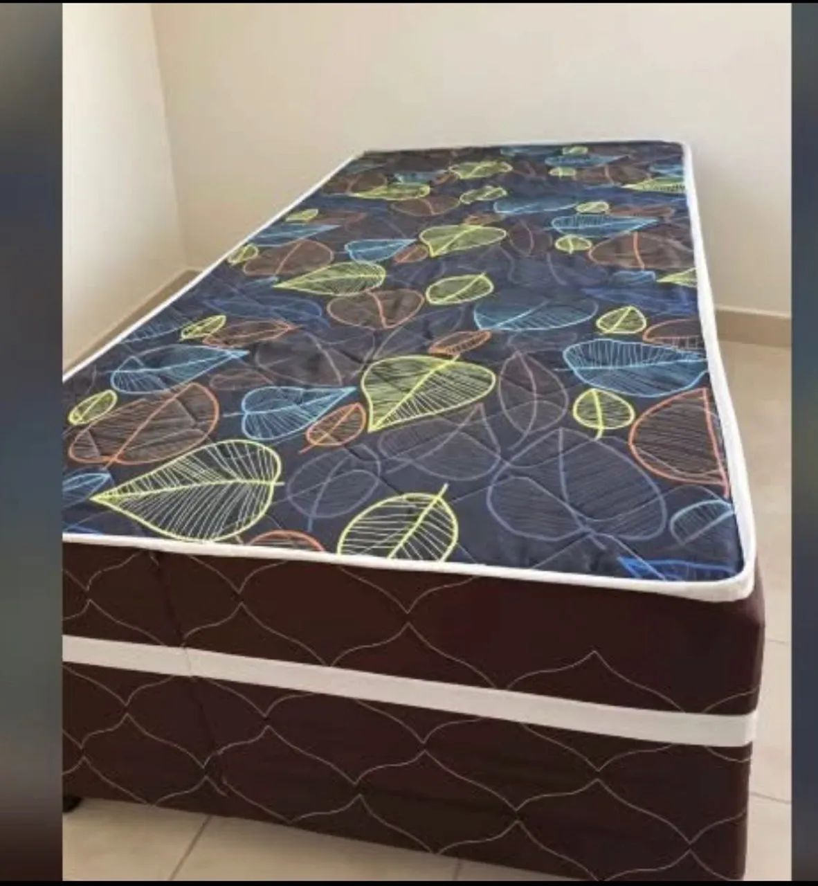 Cama box solteirão da fábrica 