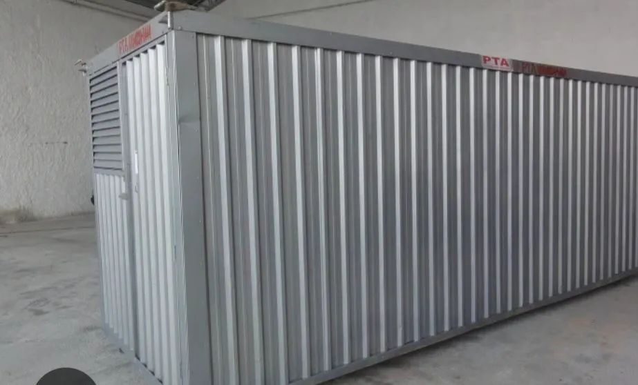 Container hidráulica e elétrica pronto para casa ou comércio