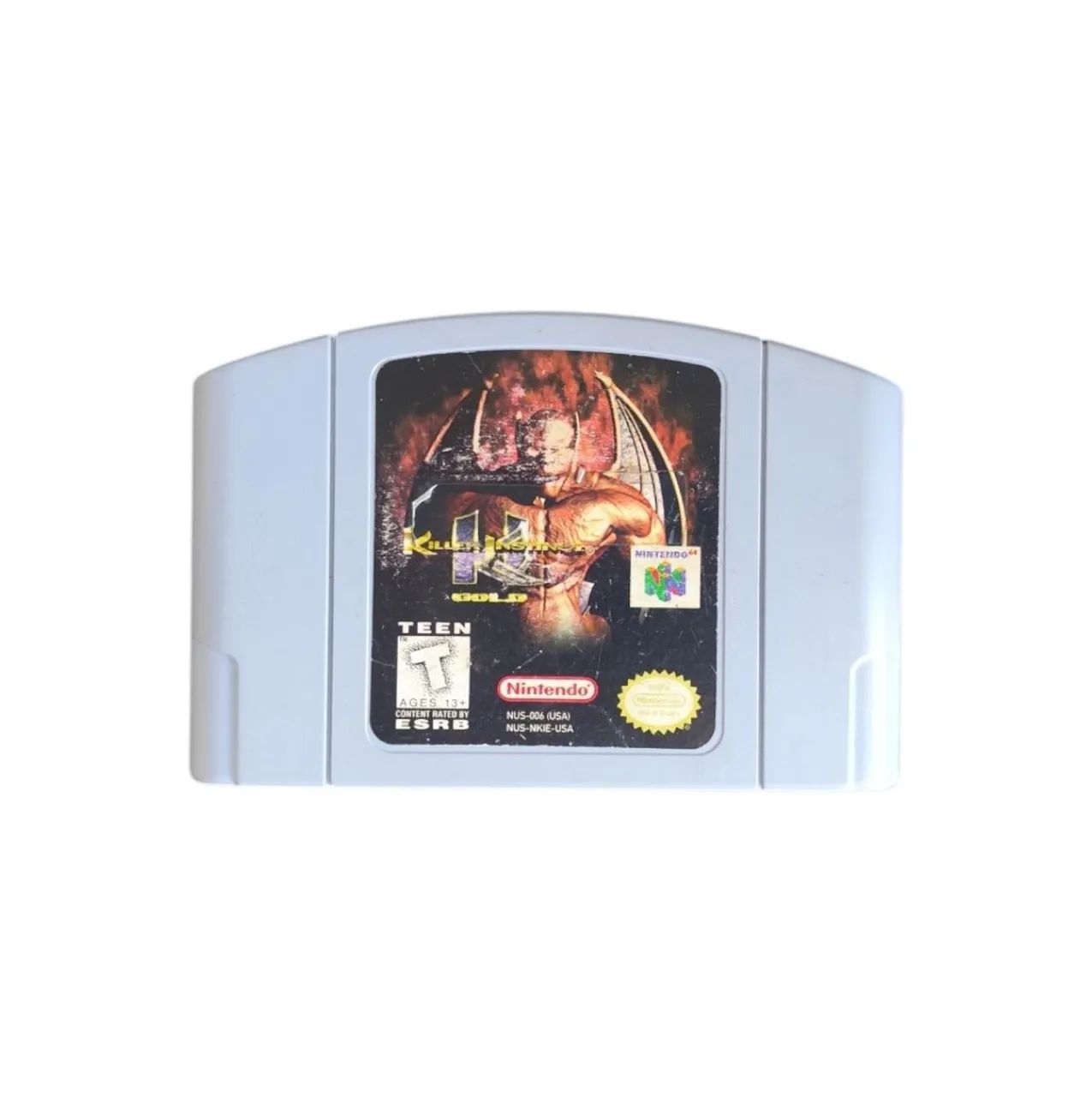 Jogo Killer Instinct Gold Nintendo 64 Original ( Sem a Carcaça de