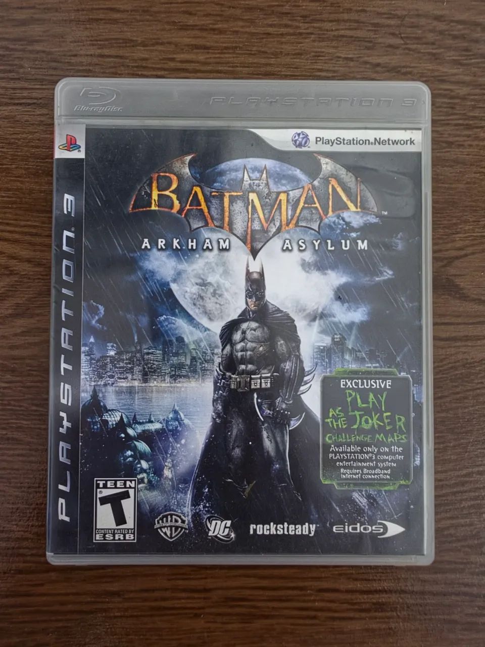 Batman Arkham Asylum com Manual 