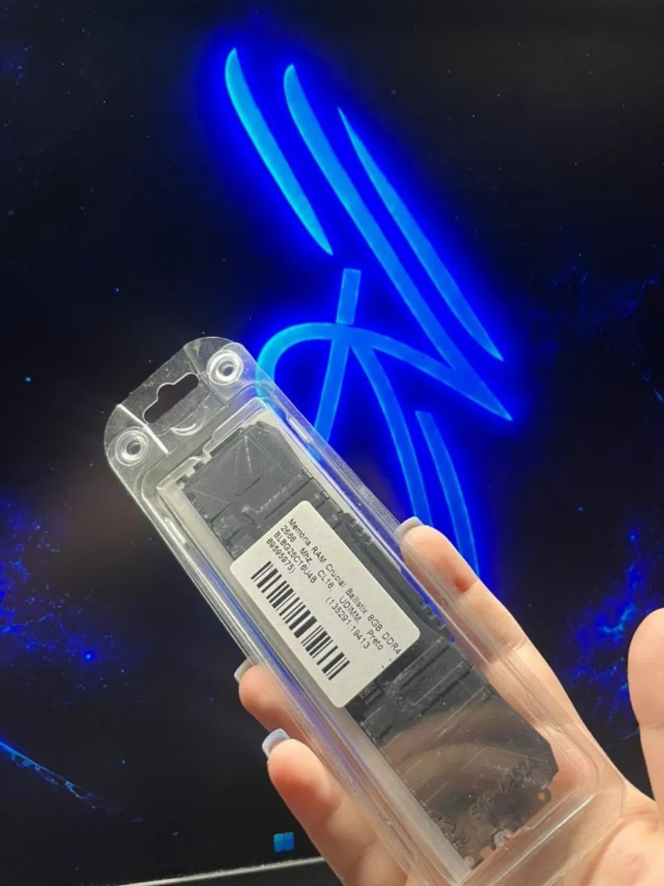 Memória RAM 8GB 2666MHz - Foto 3