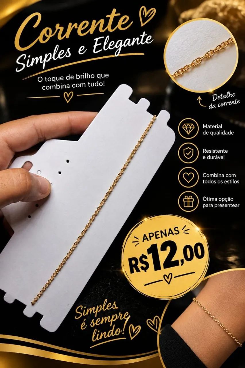 Colar feminino 