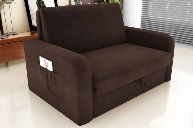 Sofá cama Daiane Suede com baú / 3 cores / frete grátis / pague na entrega  - Foto 3