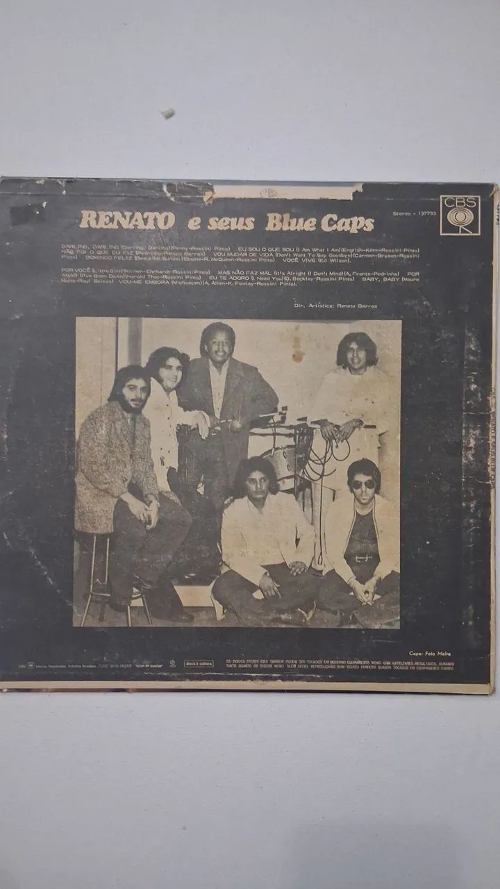 Lp Renato e seus blue caps 1972 usado - Foto 2