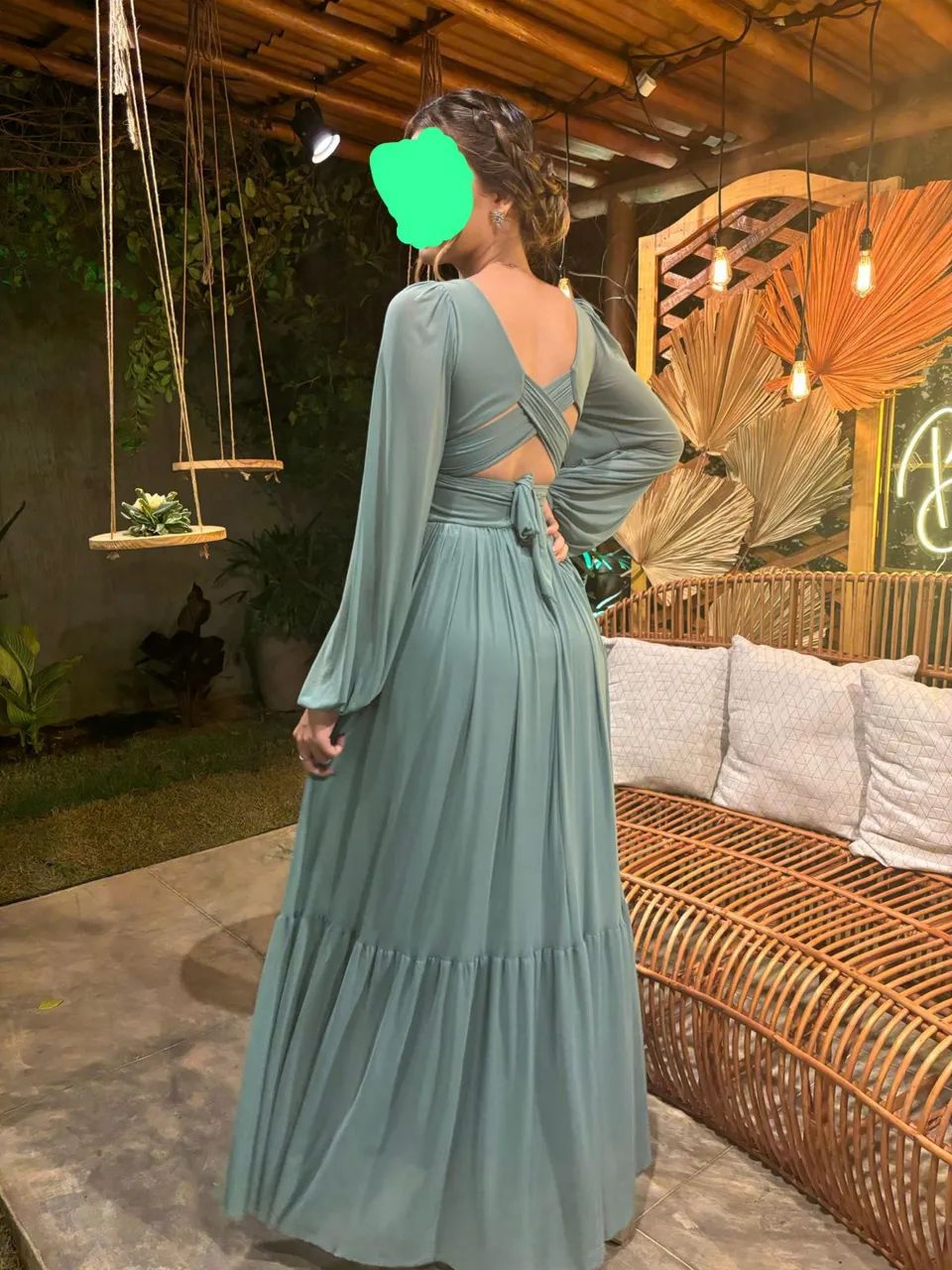 Vestido Feminino Verde Oliva - Foto 2