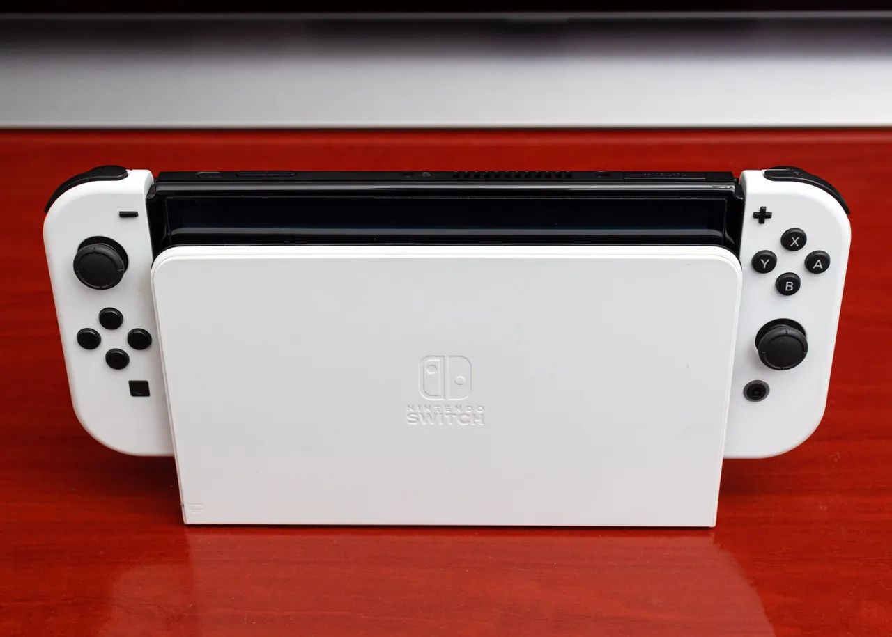 Nintendo Switch OLED Branco Desbloqueado - Foto 2