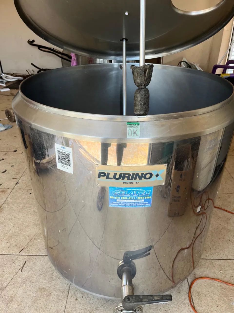 Tanque de leite plurinox  300l  - Foto 4