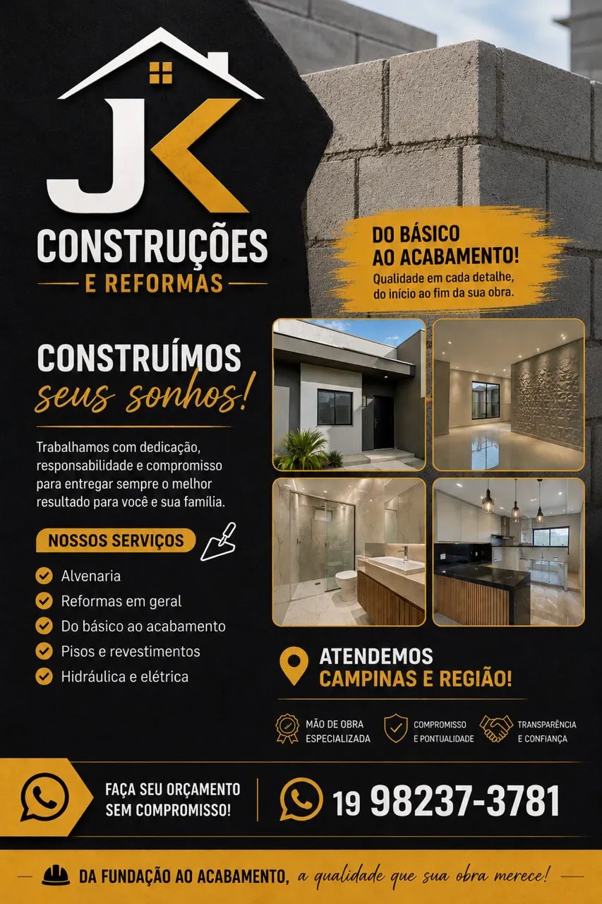 Construções e reformas 