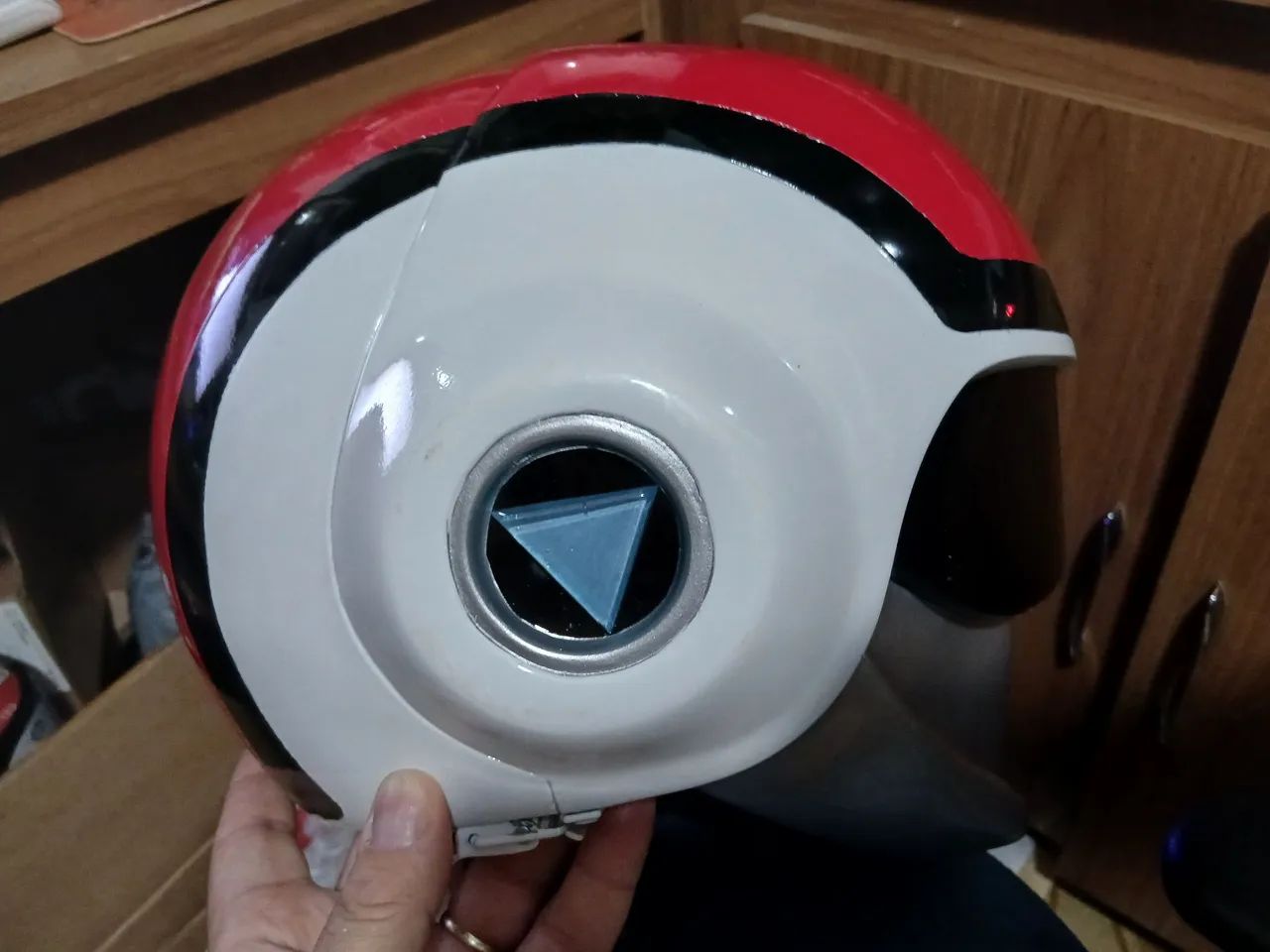 Capacete Flashman (Red Flash) - Tokusatsu - Foto 3