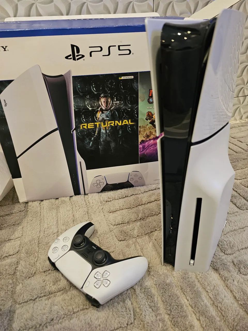 Ps5 slim 1 tera parcelo 18 vx 5 jgo