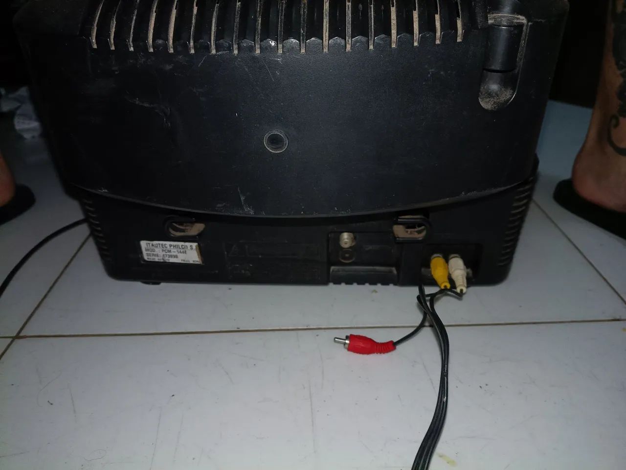 Tv tubo gamer retrô 14 polegadas  - Foto 4