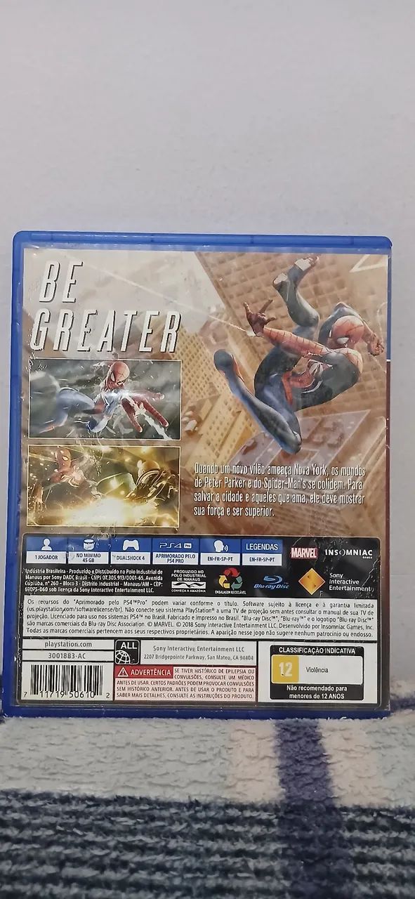 MARVEL SPIDER MAN PS4 - Foto 2