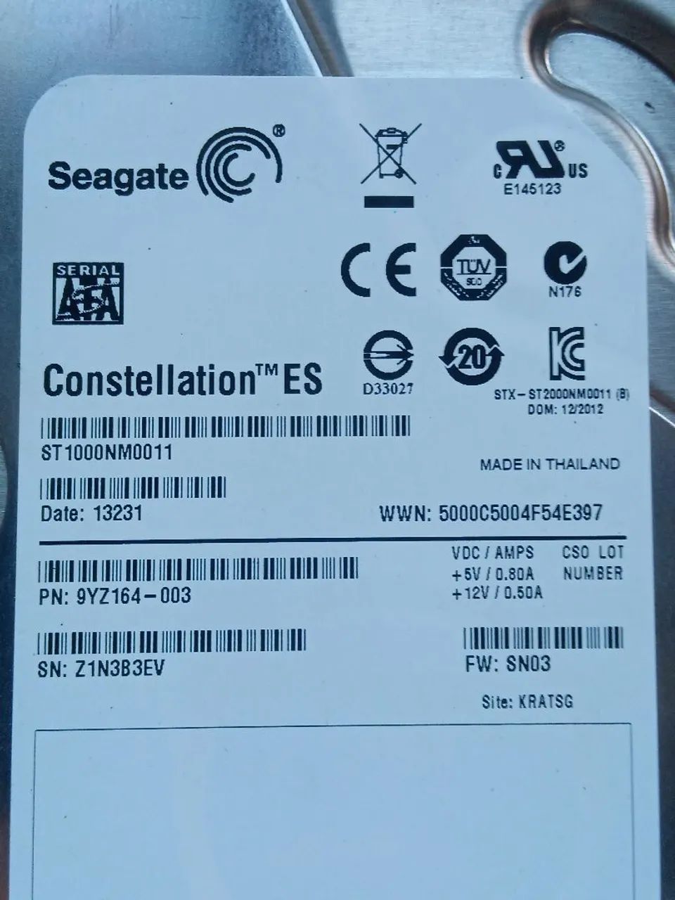 HD Seagate 1T constelation, barracuda e Hitachi novos - Foto 2
