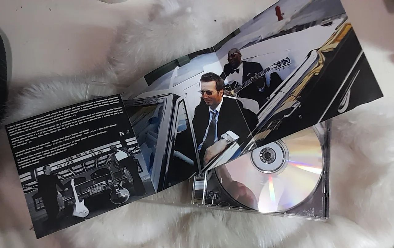 Cd original  Eric Clapton e B.B King - Foto 2
