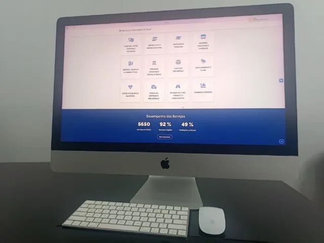IMAC Retina Tela 5K 27" Ano 2019 Core i5 3GHz 8GB RAM DDR4 HD 1TB - Foto 6