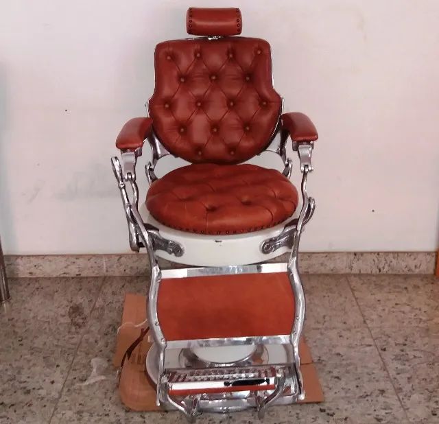 Cadeira de barbeiro antiga - Foto 3