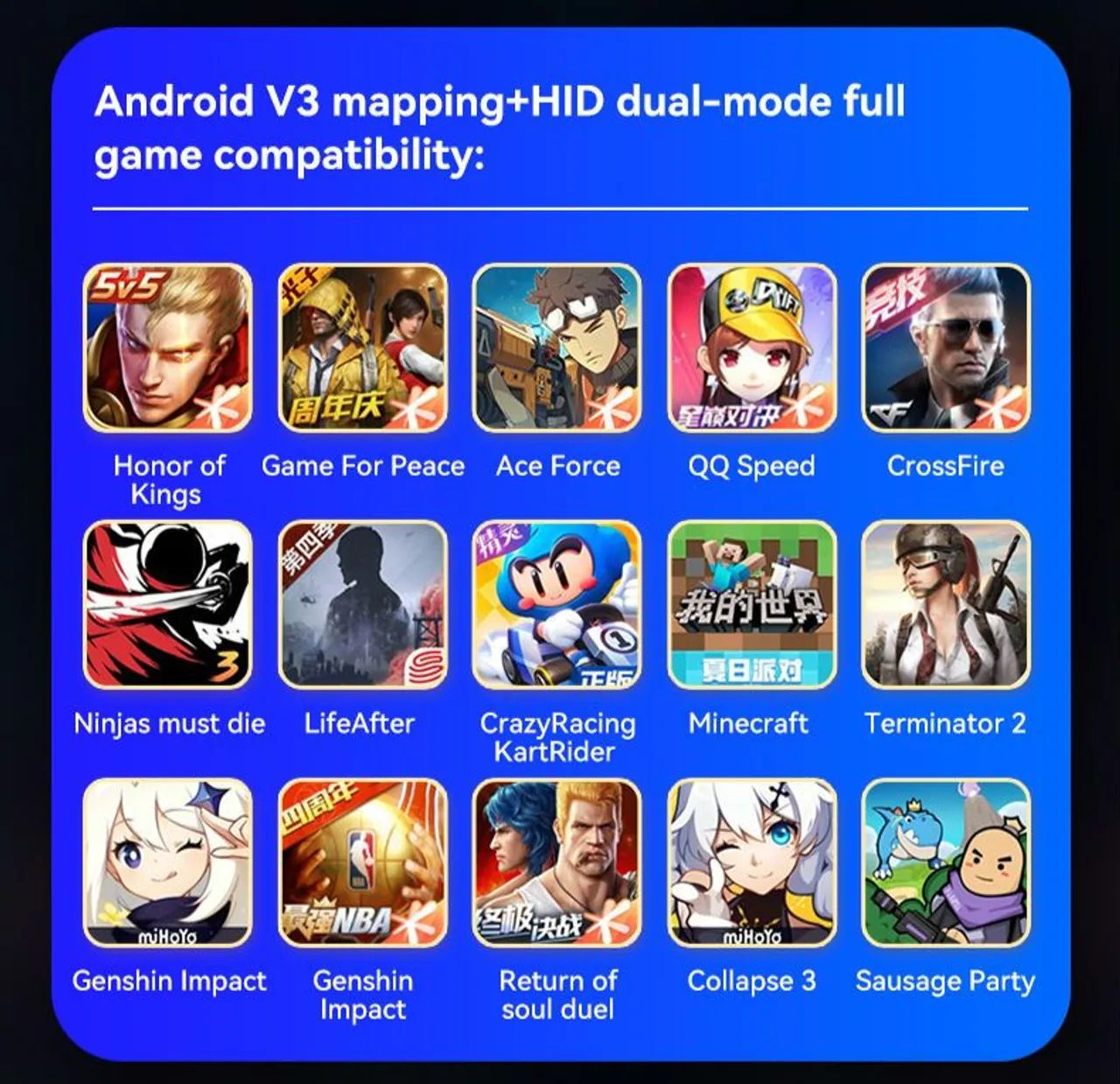 Gamepad esticável com gatilho para Smartphone Android, iOS, PC, Switch  - Foto 5