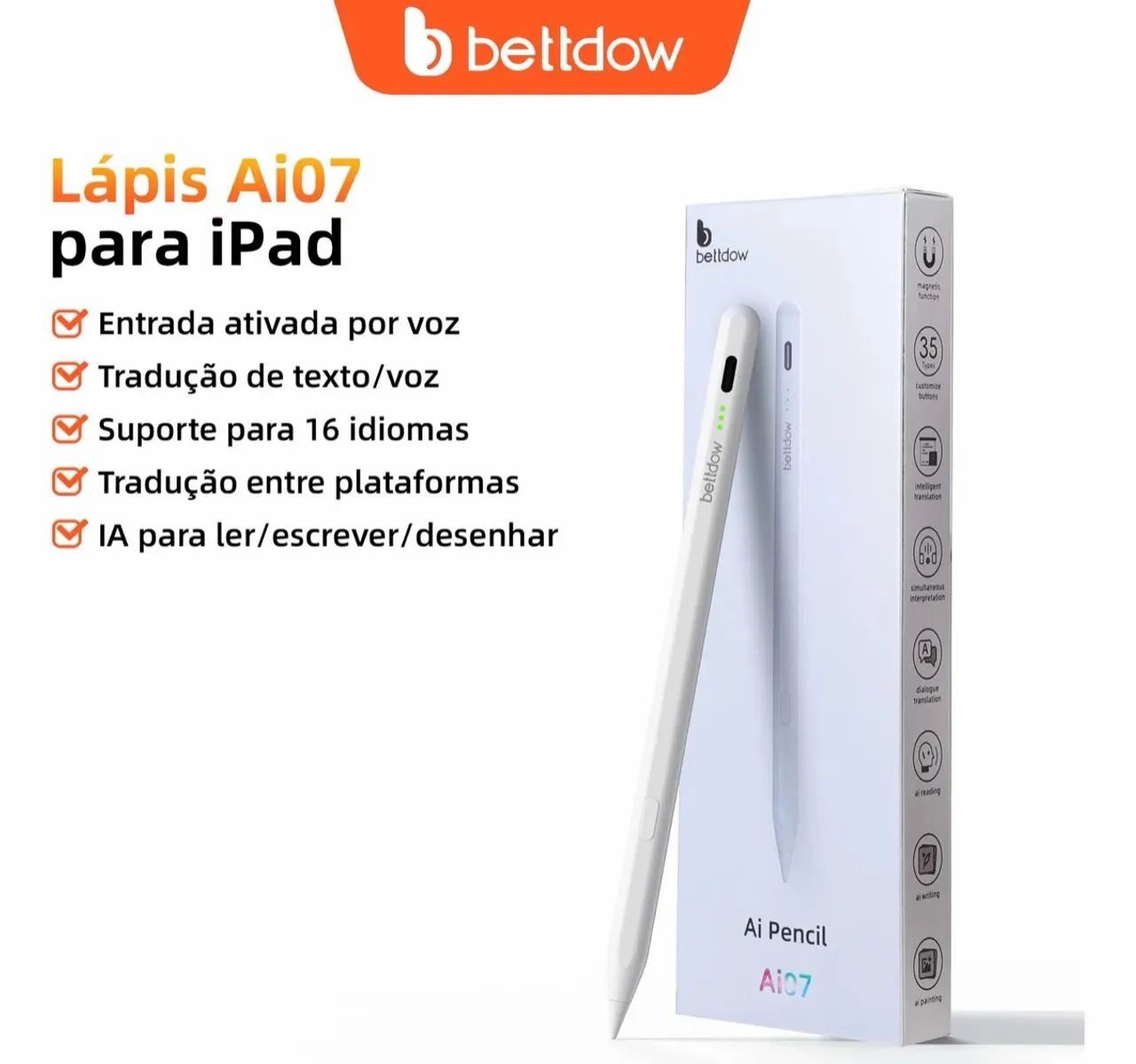 Caneta para tablet/ipad Goojdoq/bettdown - Foto 2