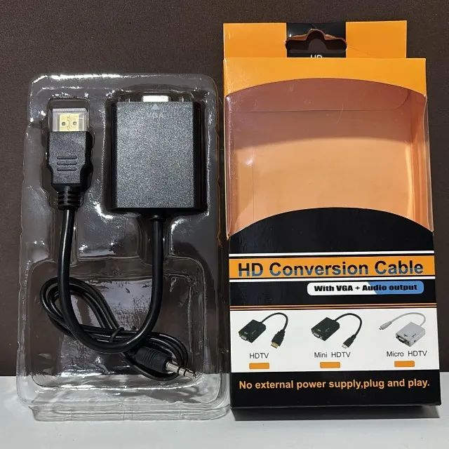 CONVERSOR HDMI PARA VGA