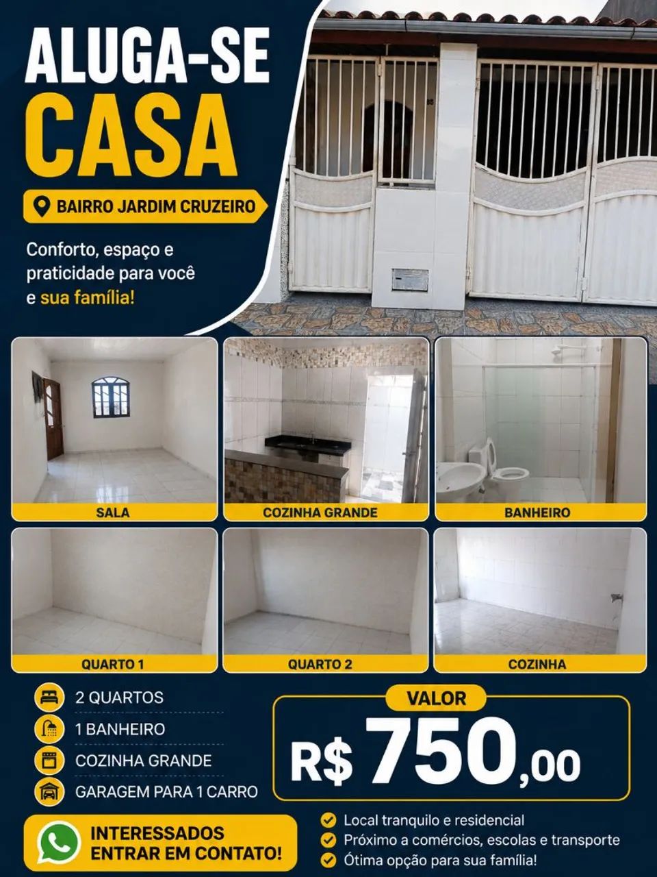 alugo essa casa
