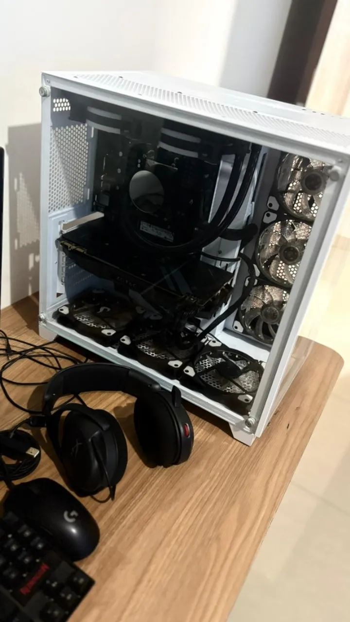 computador gamer completo/ monitor/ mouse e teclado/ fone - Foto 4