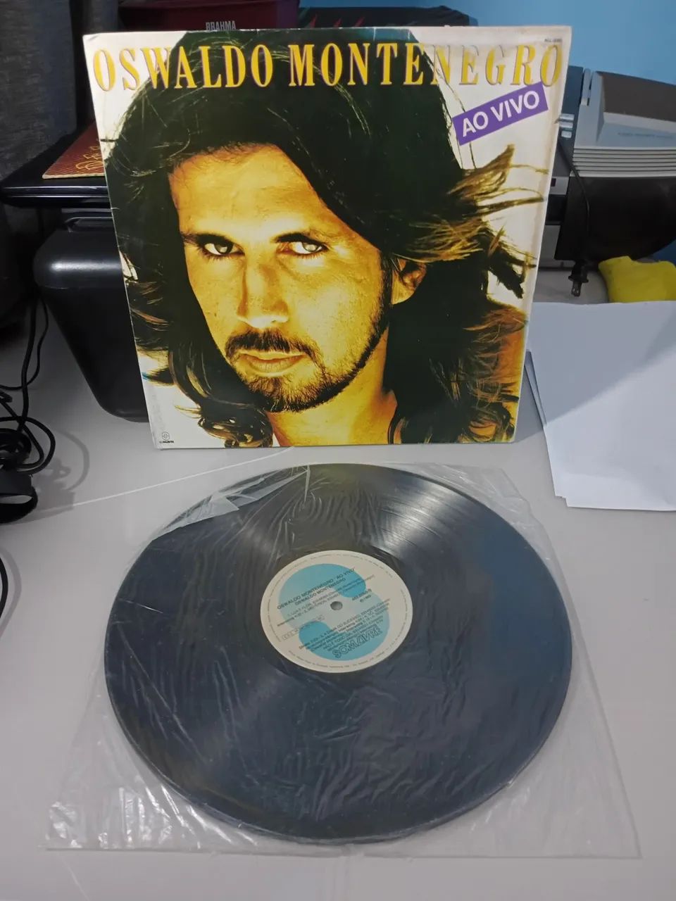 Vinil Oswaldo Montenegro  ao Vivo  - Foto 2