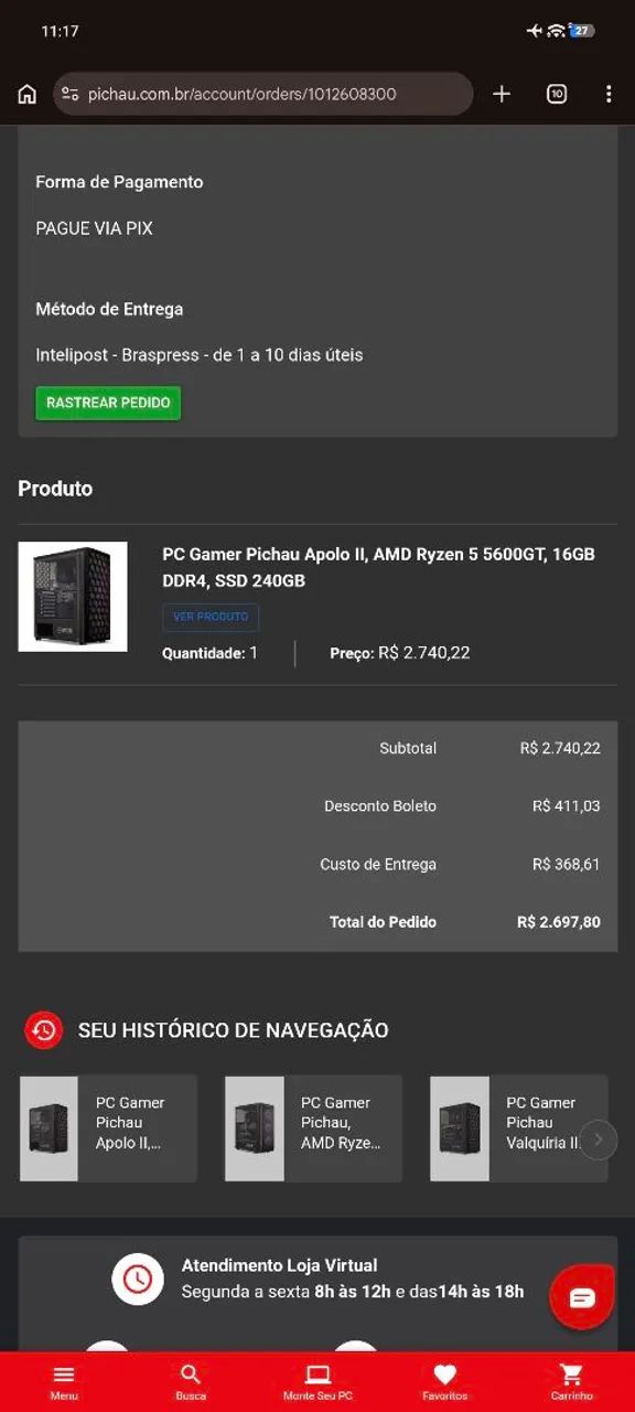PC Gamer com Ryzen 5 e placa de vídeo integrado, 16GB de ram, 450 GB, Windows 11. - Foto 4