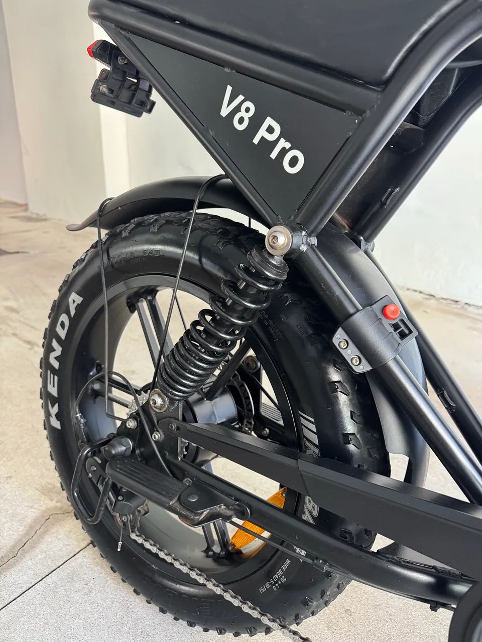 bike elétrica v8 pro 1000 watts  - Foto 4