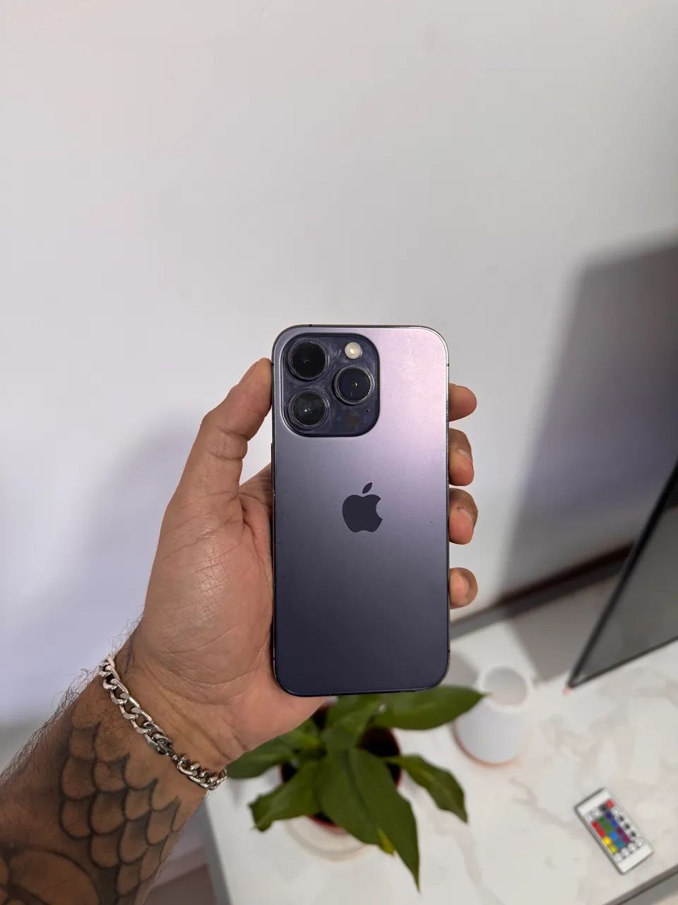 iPhone 14 Pro 128GB Roxo Original | Face ID | Excelente Estado - Foto 4