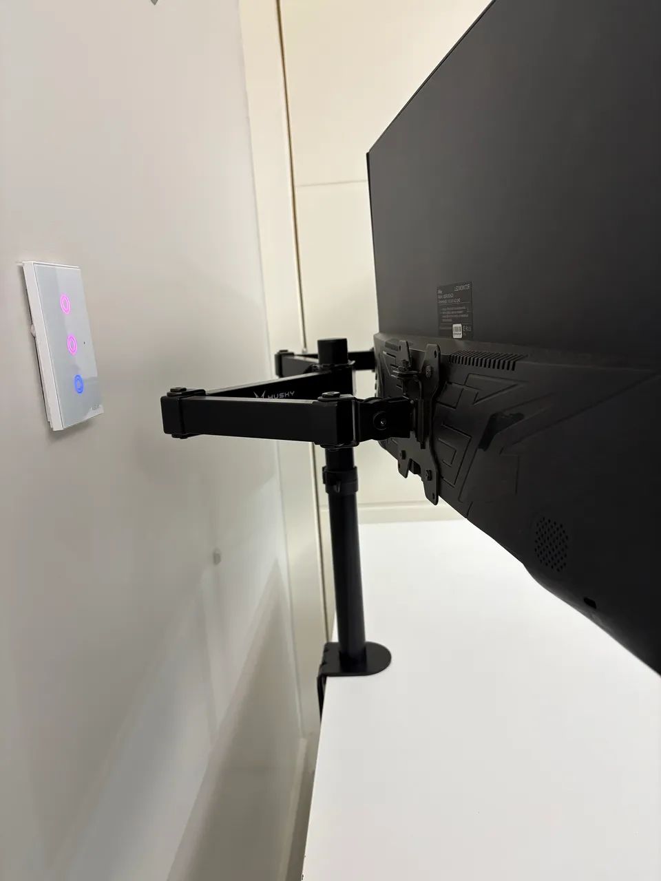 Suporte Husky Duplo para 2 Monitores