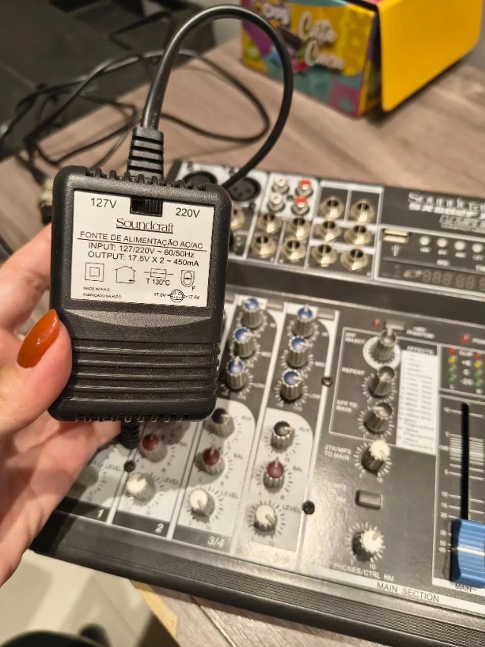 Mesa de som Soundcraft SX602FX - Foto 2