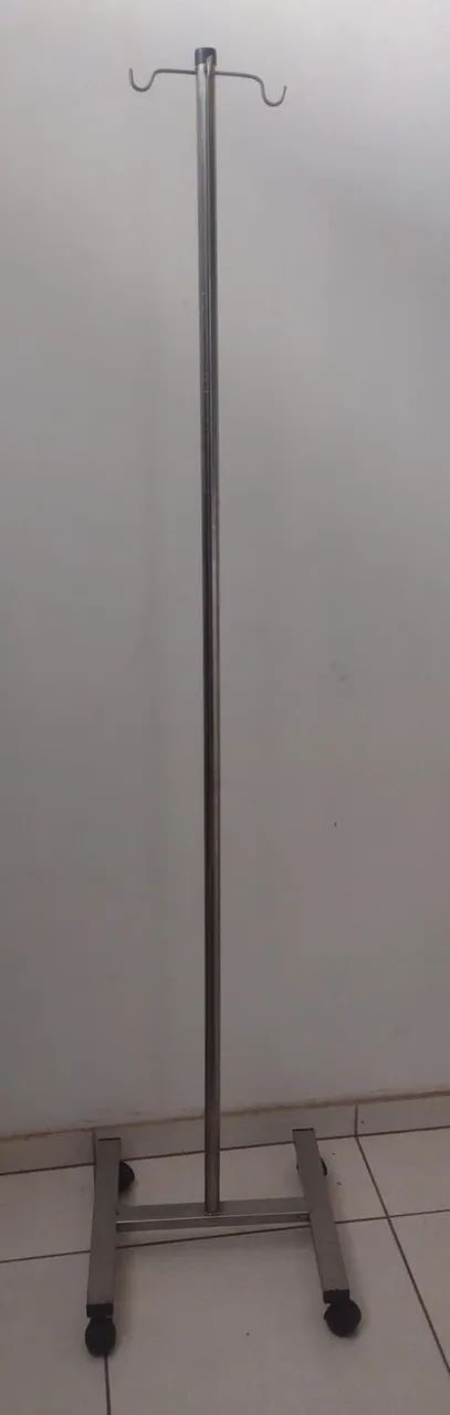 SUPORTE DE SORO INOX