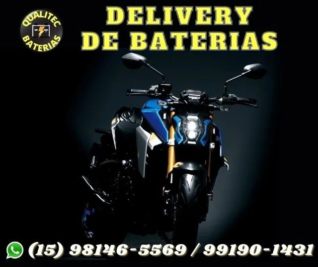 Bateria para moto 5 ah Moura em promoção ! - Foto 4
