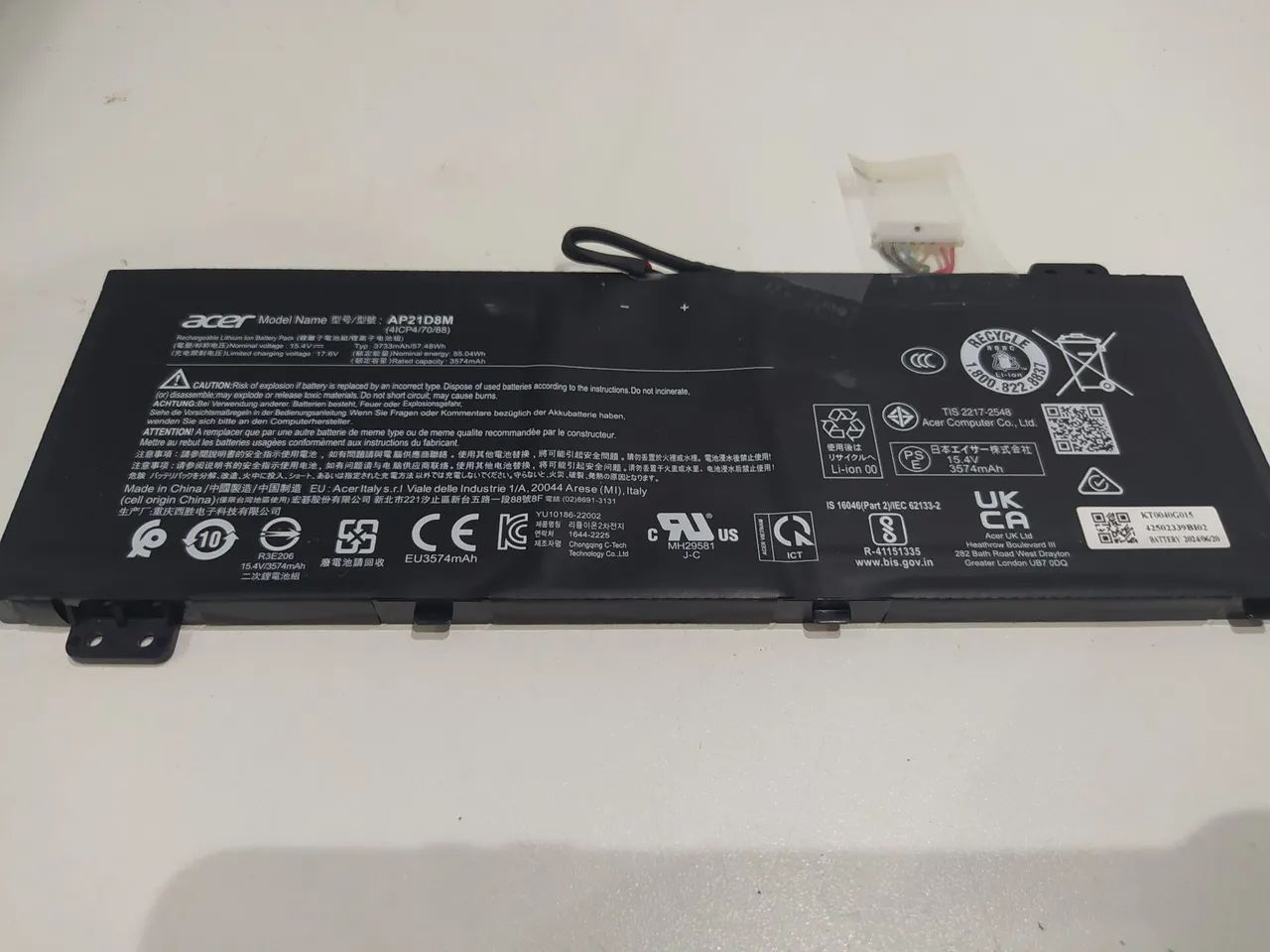 Bateria Nitro V15 