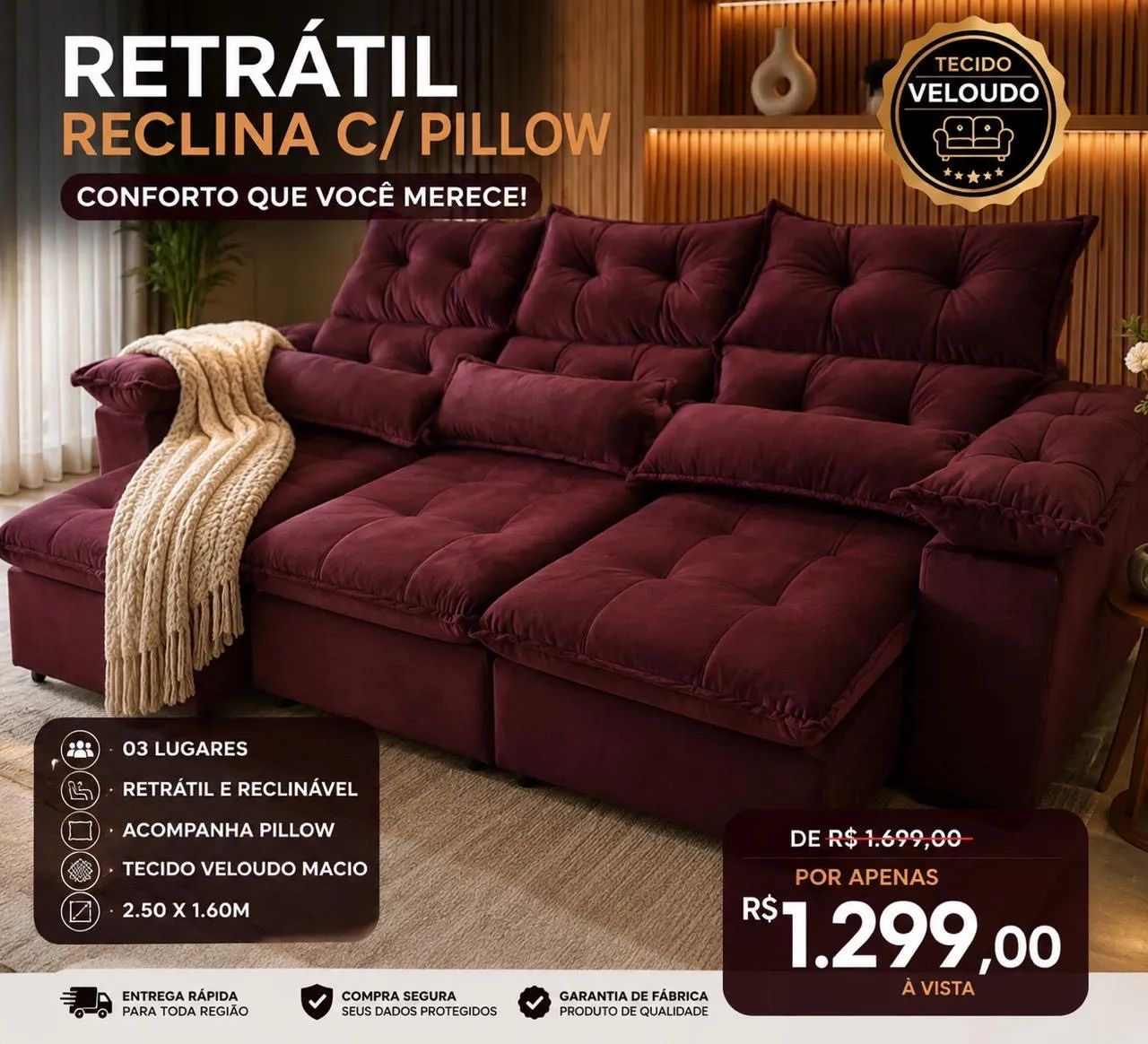 Sofá 2.50 