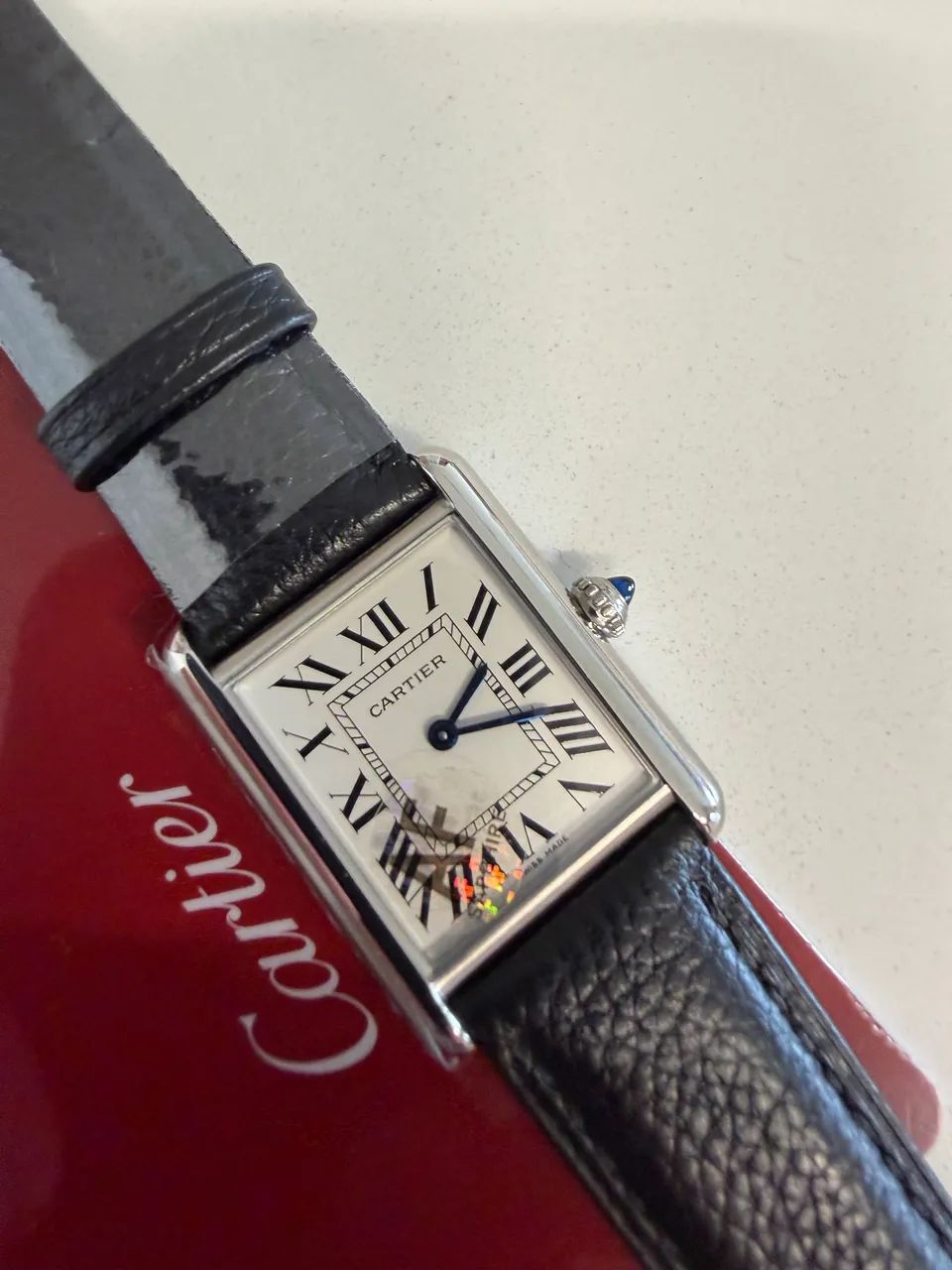 Relógio Cartier Tank Af Pequeno - Foto 3
