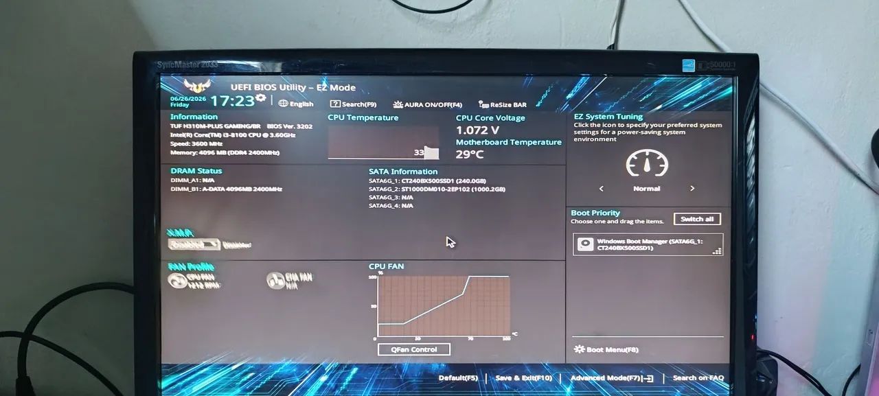 Processador core i3 8 geração funcionando perfeitamente.  - Foto 2