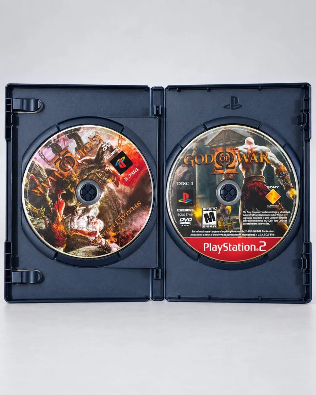 God of war 2 - PS2 COM 2 DISCOS - Foto 3