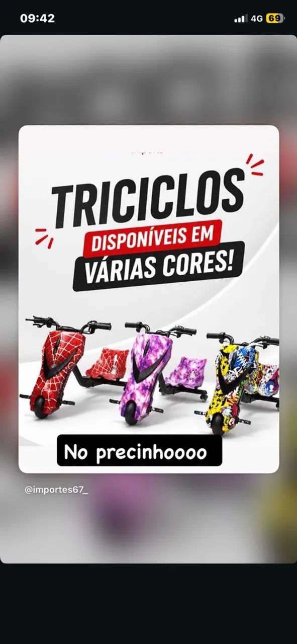 Triciclo Elétrico Drift  - Foto 3