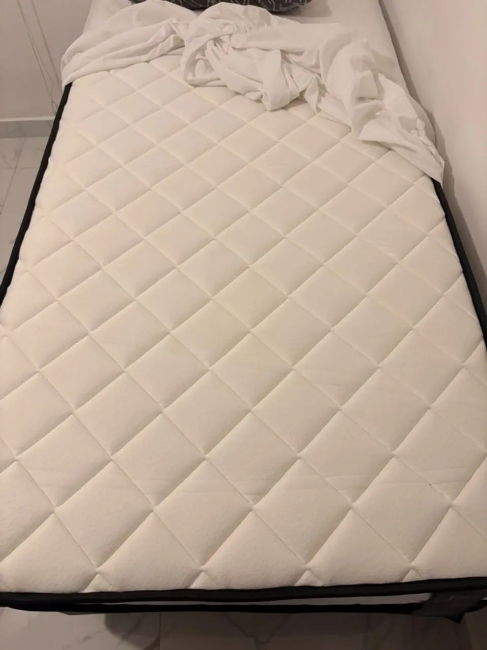 CAMA BOX SOLTEIRO + COLCHÃO - Foto 3