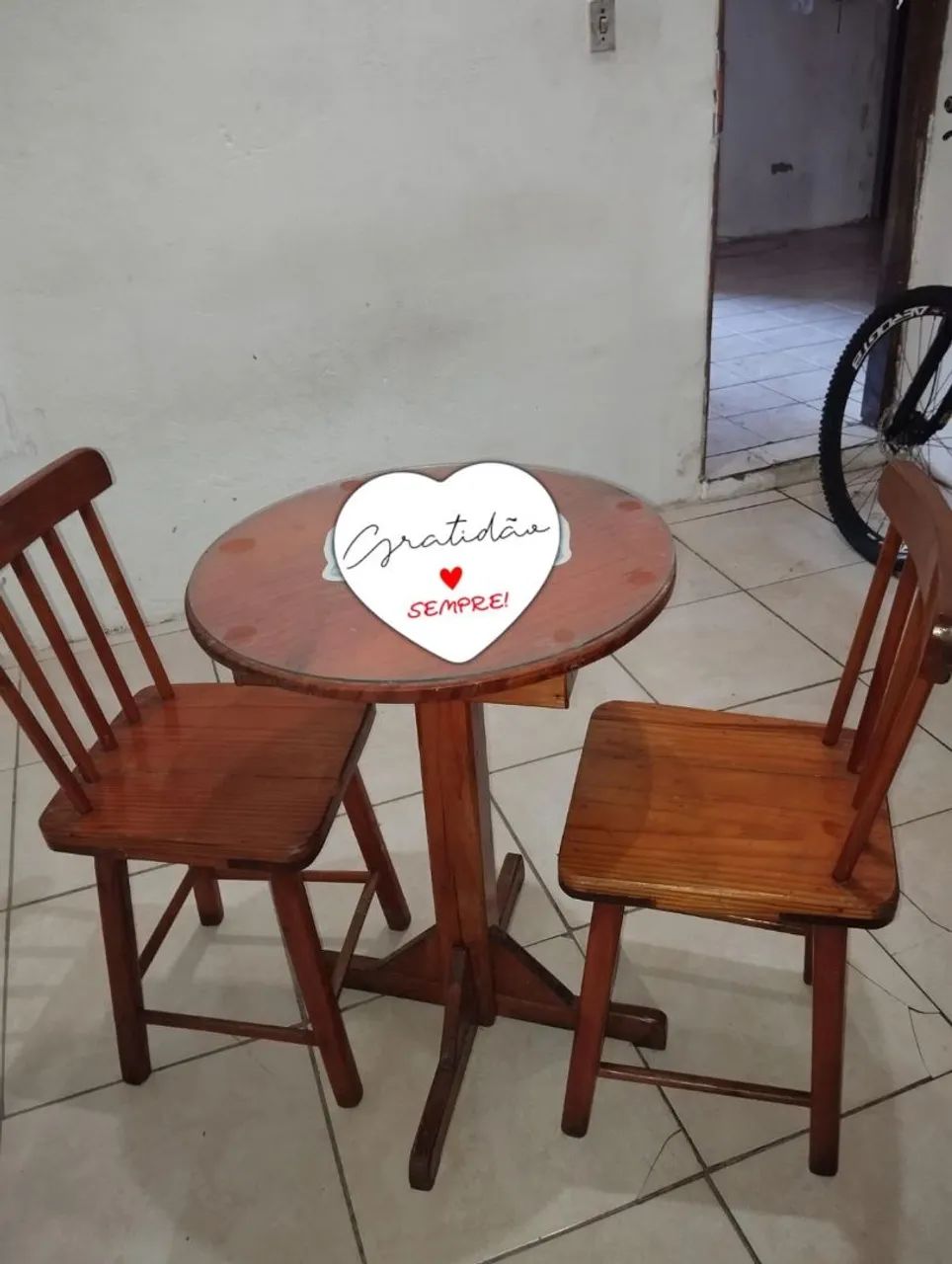 Conjunto de mesa bistrô  - Foto 2