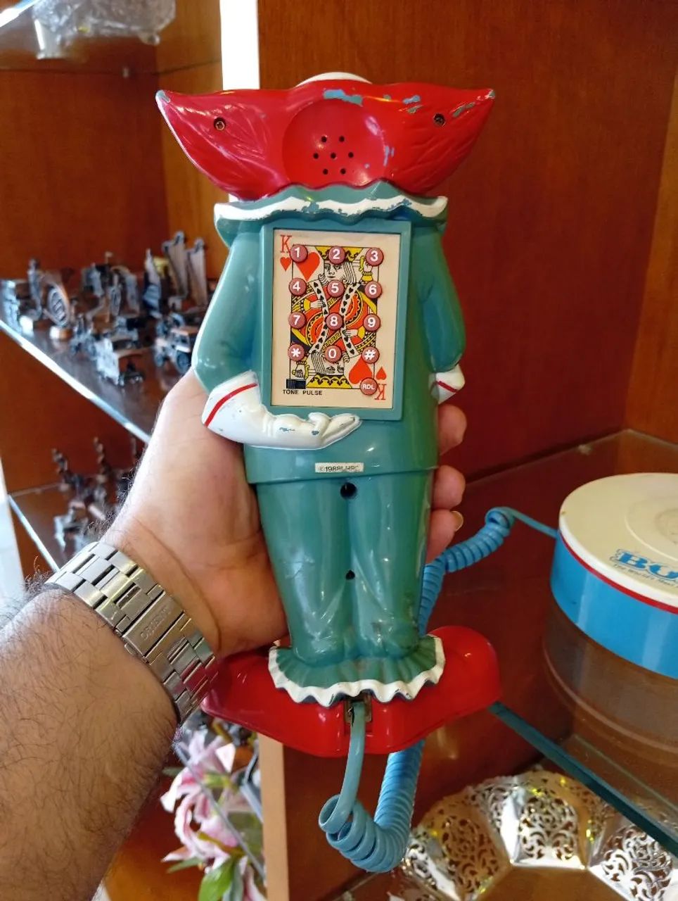 Antigo telefone palhaço bozó  - Foto 3