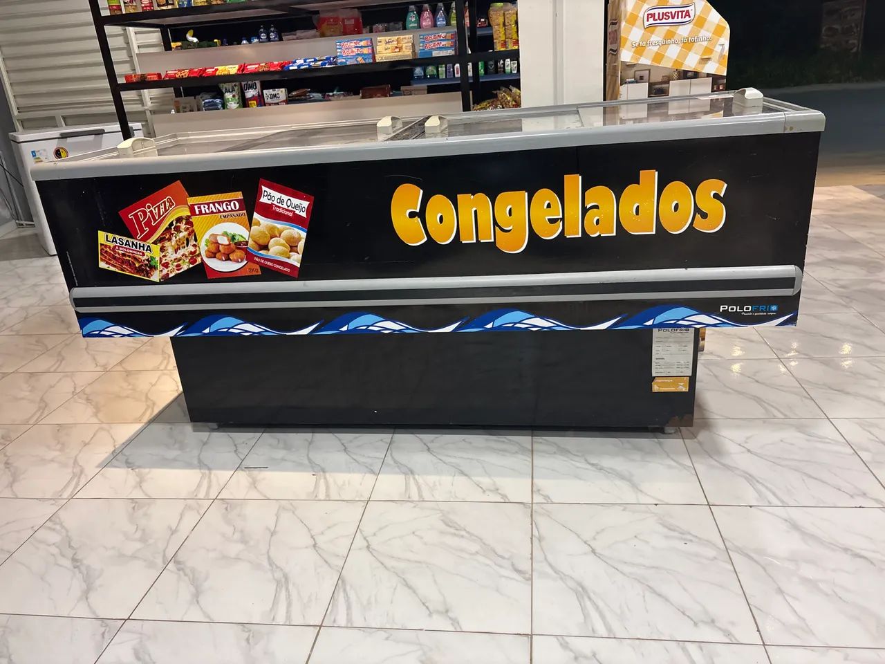 Ilha refrigeradora 2 metros 