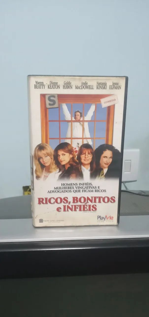Ricos, bonitos e infiéis Vhs original 