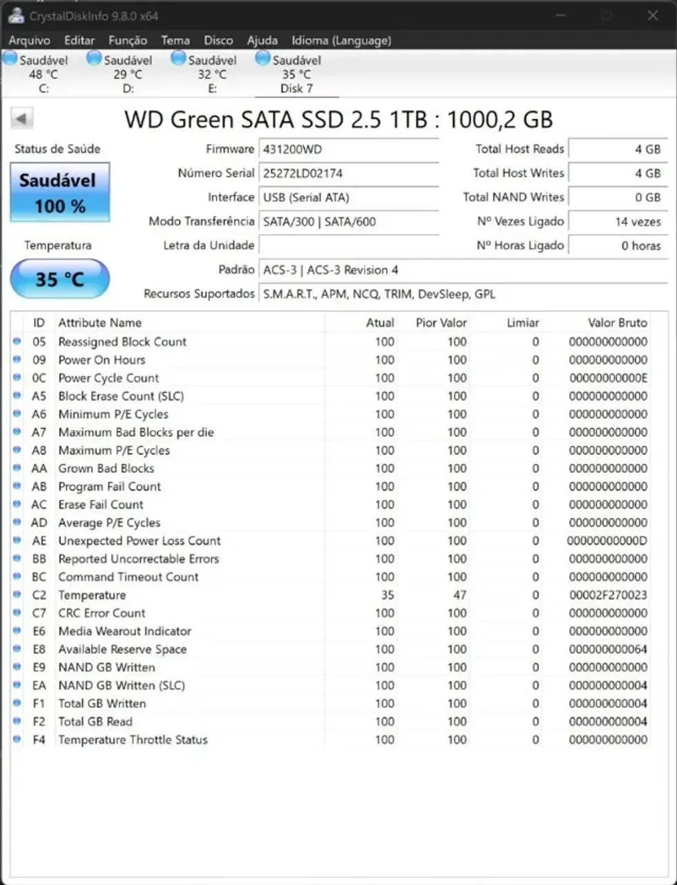 SSD WD Green 1TB - Foto 4