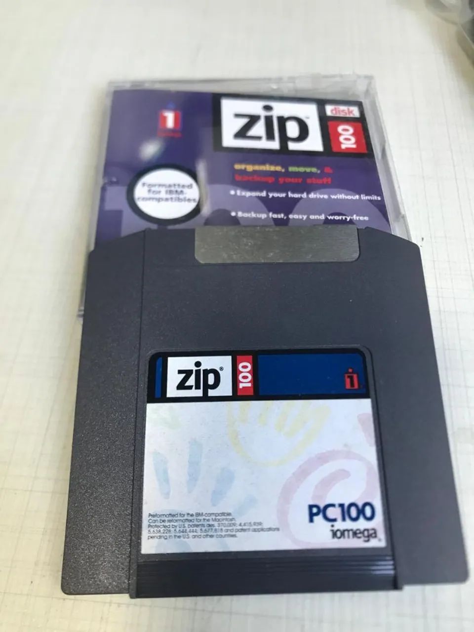 Disco Iomega ZIP 100MB - IBM Compatível (PC100) - Foto 2