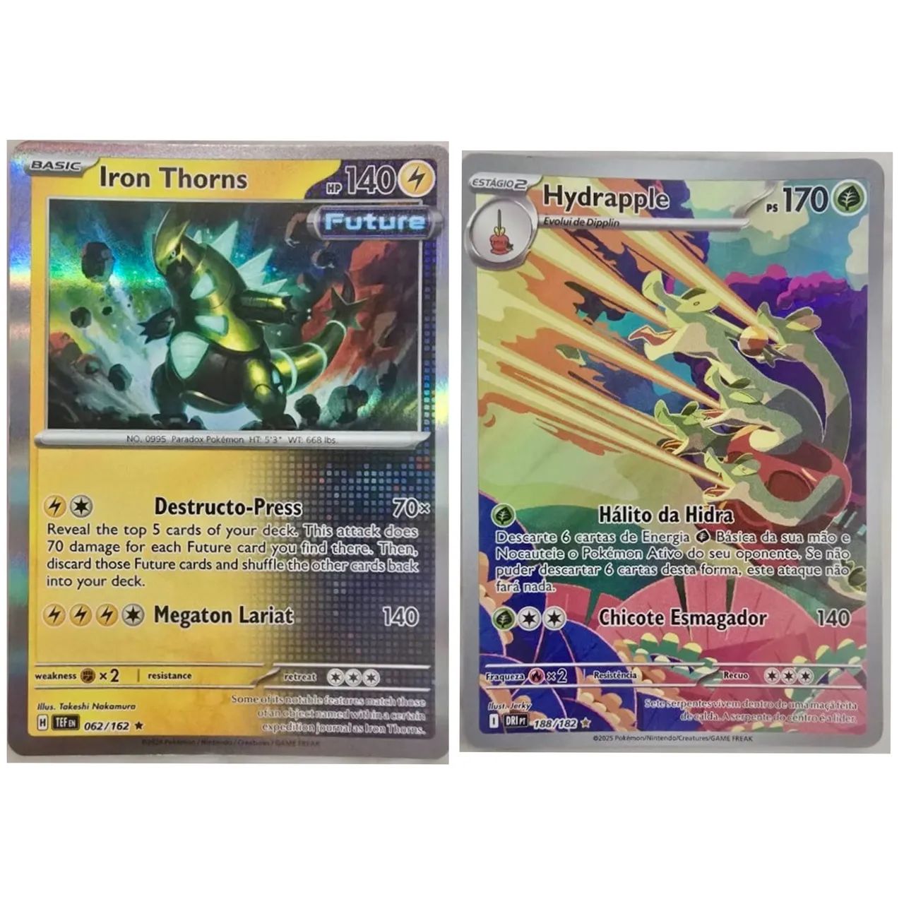 Combo 9 cartas RARAS Pókemon (original/perfeito estado)